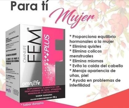 FEM PLUS ELABORADO ESPECIALMENTE PARA LAS MUJERES